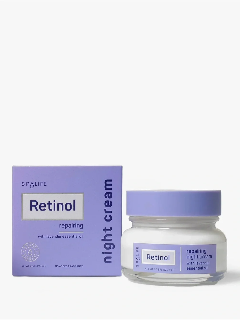 SpaLife Day & Night Cream Set- Hyaluronic Day Cream & Retinol Night Cream